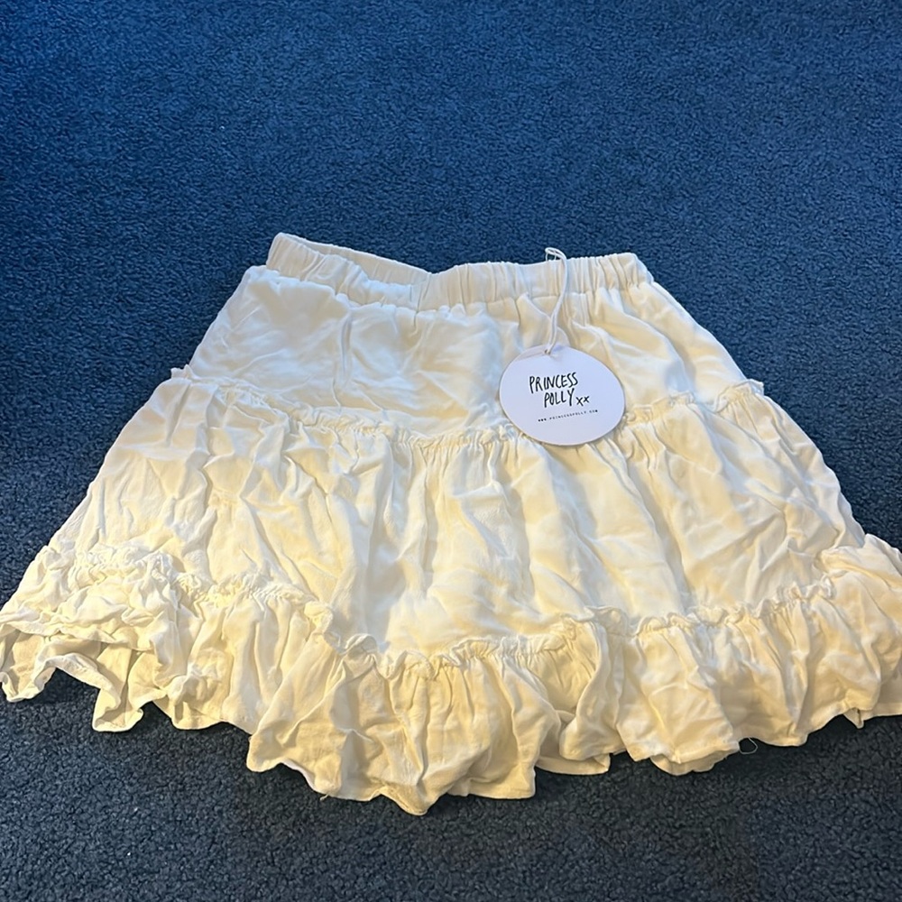 New with tags white princess Polly skirt NWT
